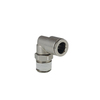 Push in fitting nickel plated brass male elbow R1/4"x4mm tube